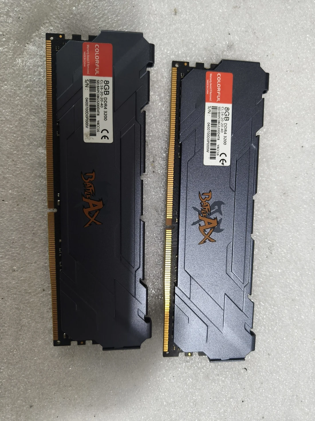 Colorful 8GB DDR4-3200 CL16 DIMM — product reference photo 1