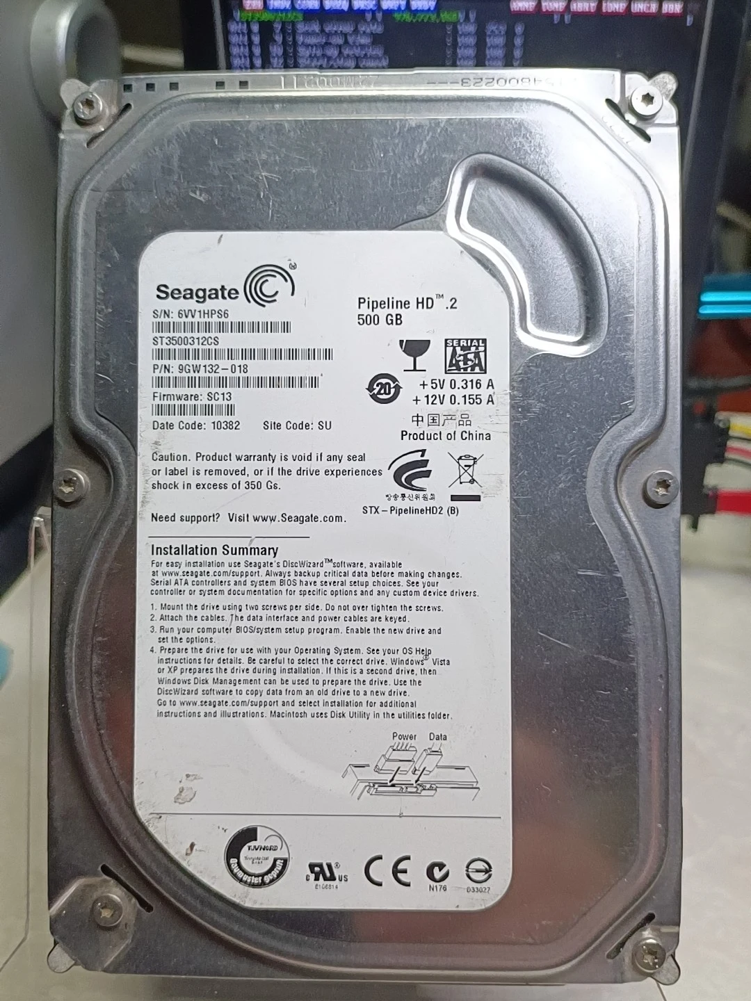 ST3500312CS — product reference photo 1