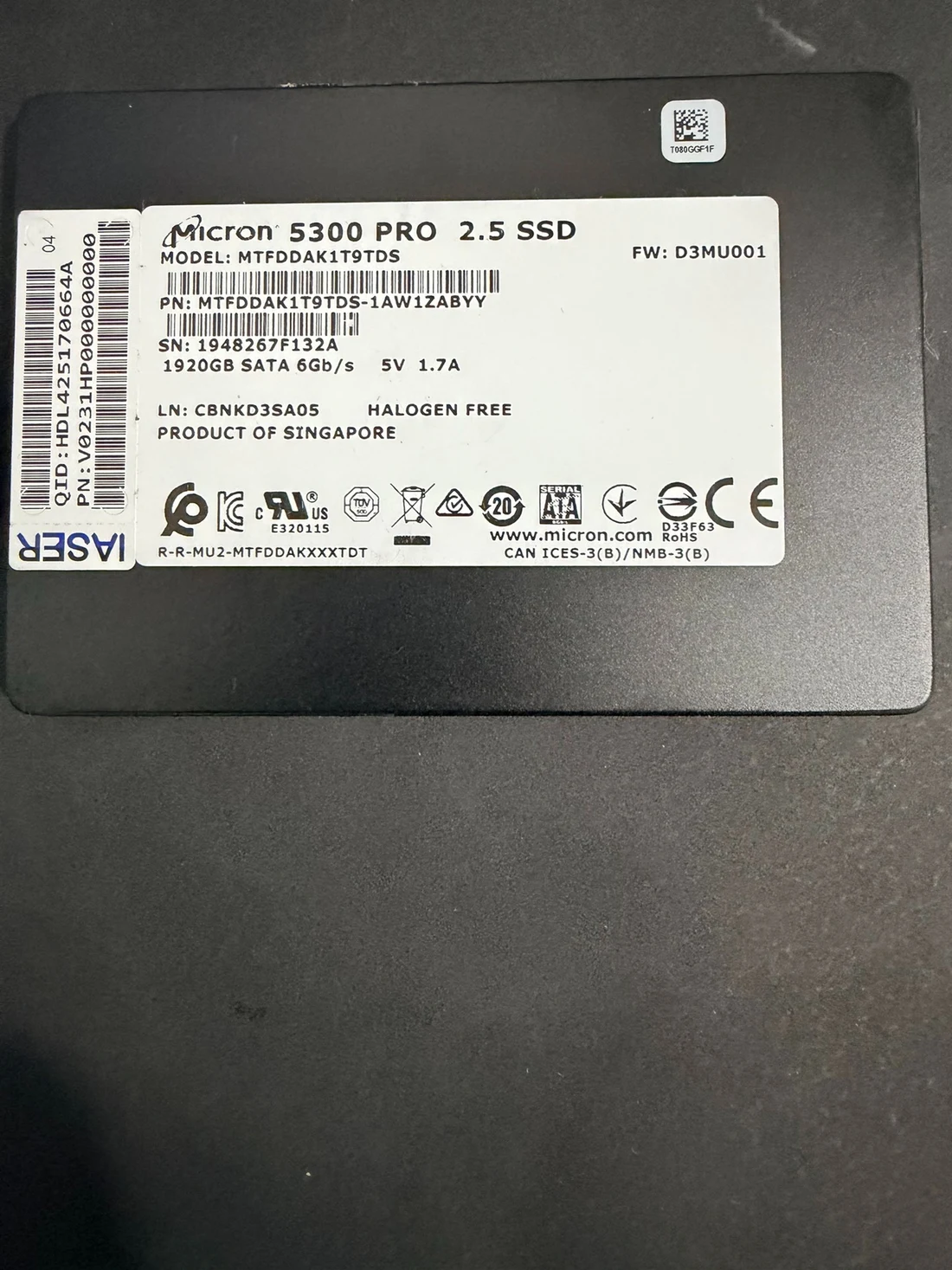 MTFDDAK1T9TDS — product reference photo 1