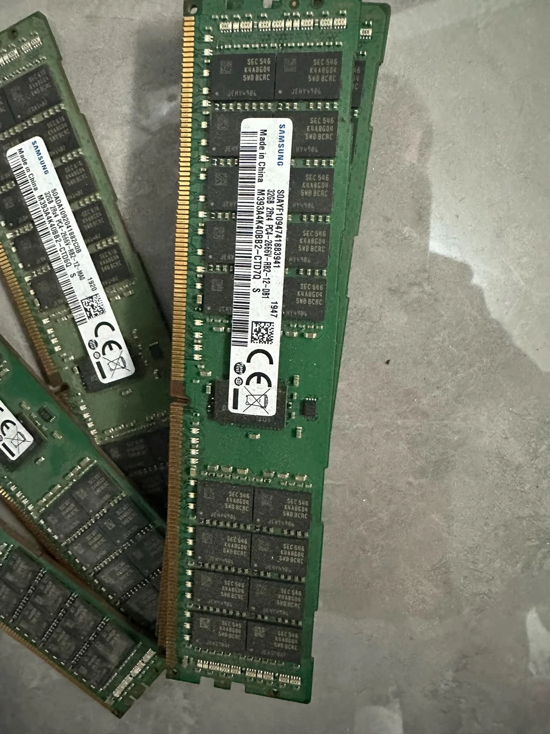 M393A4K40BB2-CTD7Q — label reference photo 1