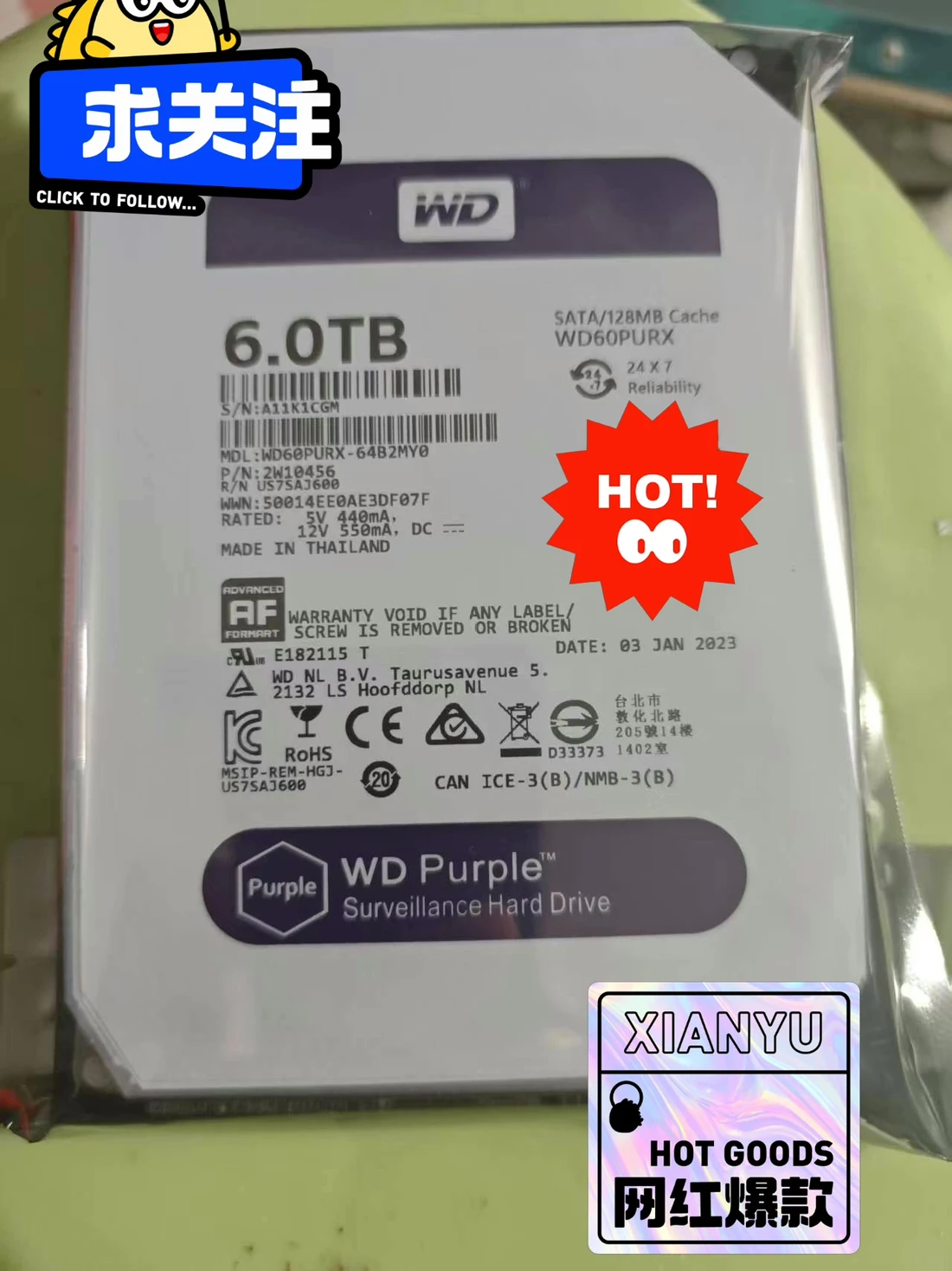 WD60PURX — product reference photo 1
