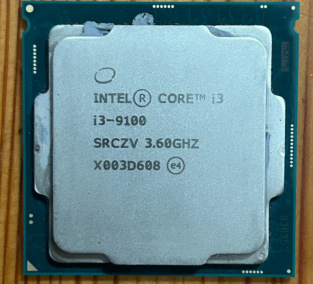 Intel Core i3-9100 — product reference photo 1