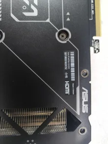 DUAL-RTX4070S-O12G-EVO — label reference photo 1