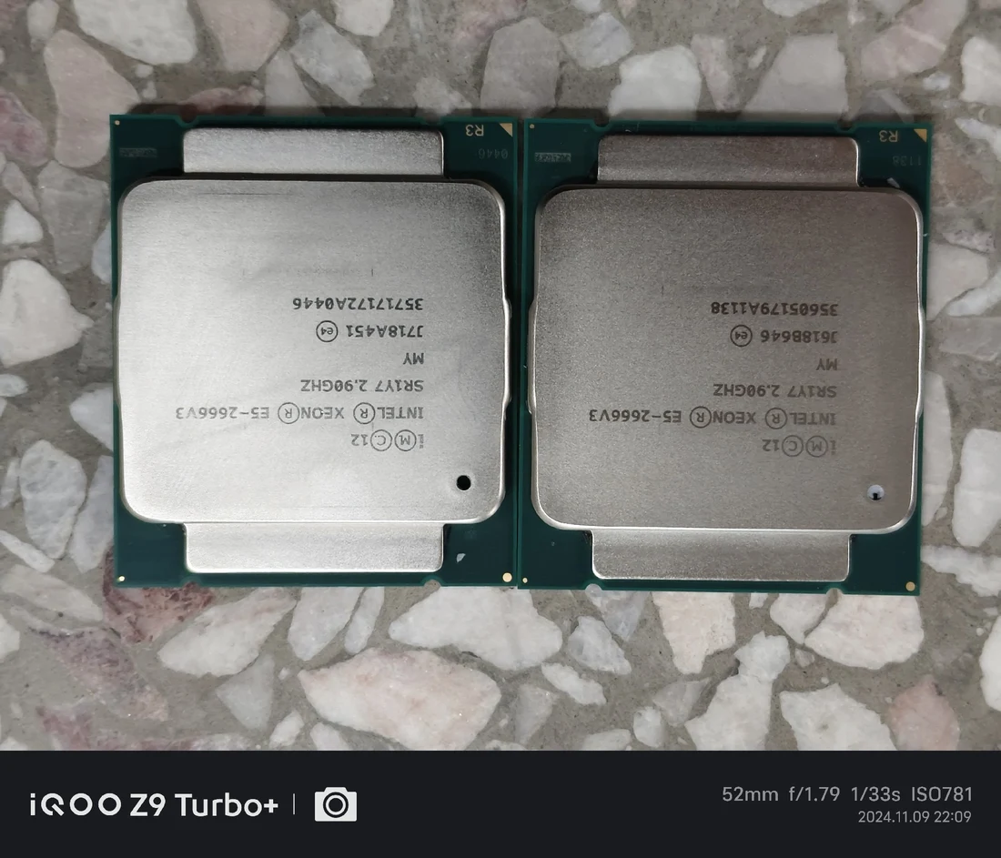 Intel Xeon E5-2666 v3 — product reference photo 1