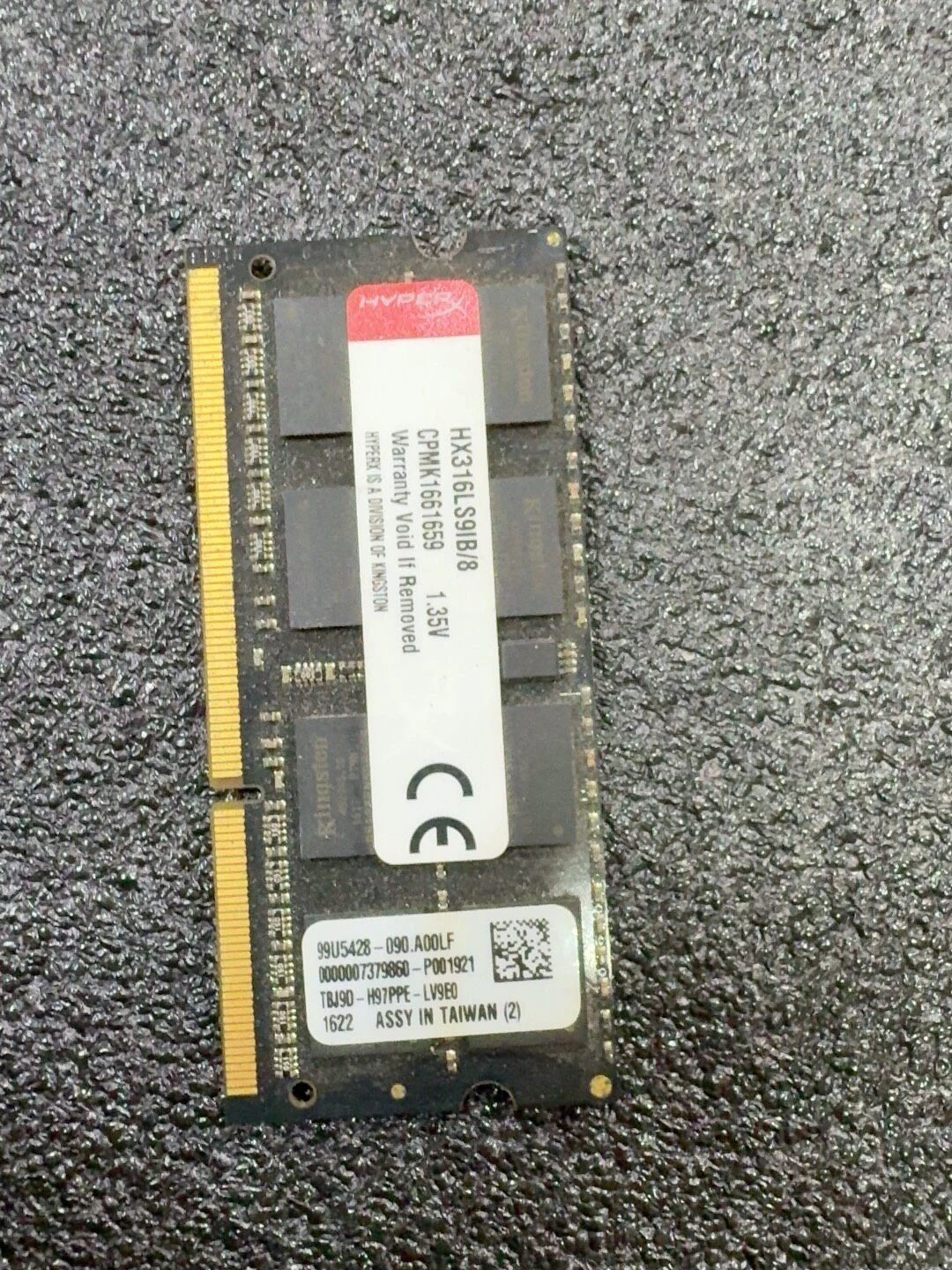 HX316LS9IB/8 — label reference photo 1