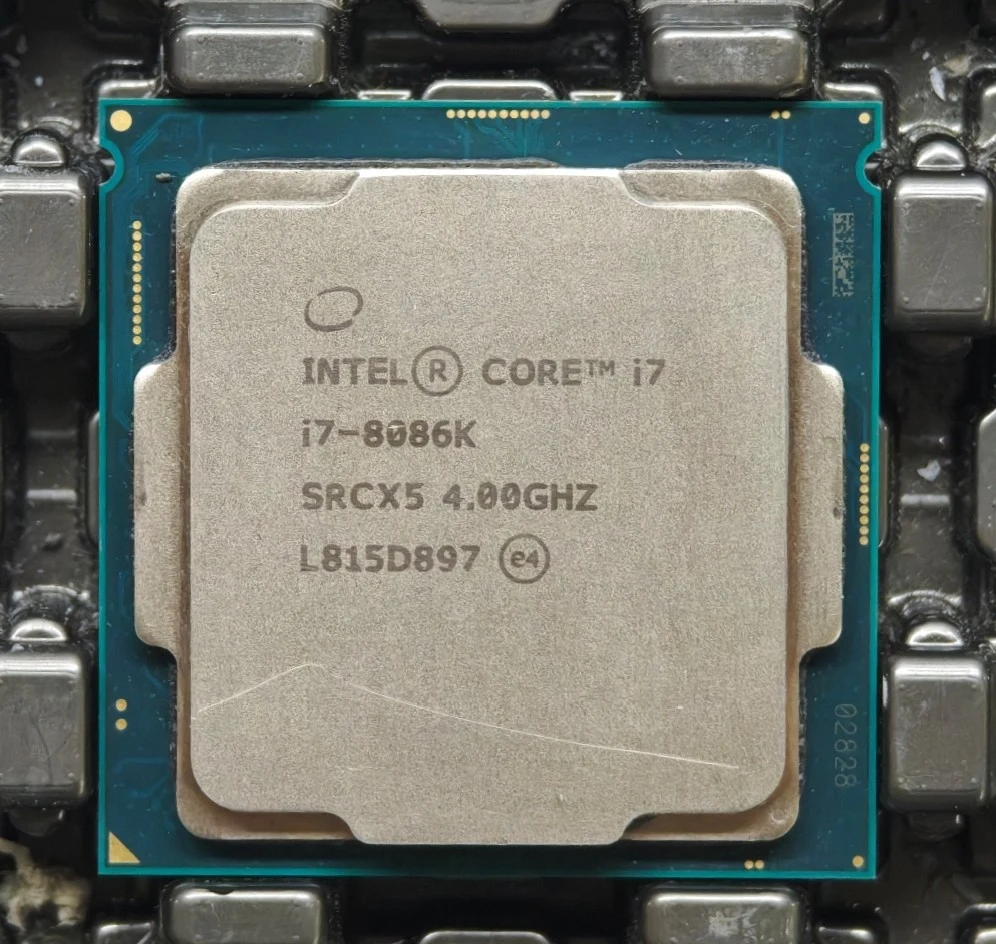 Intel Core i7-8086K — product reference photo 1