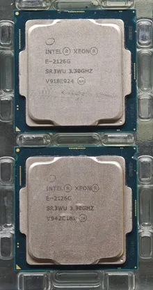 Intel Xeon E-2126G — label reference photo 1