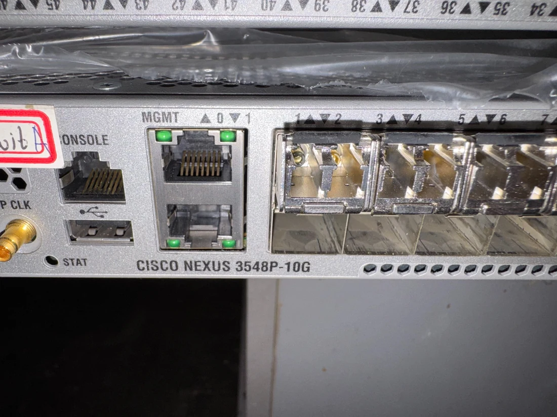 Nexus 3548P-10G — product reference photo 1