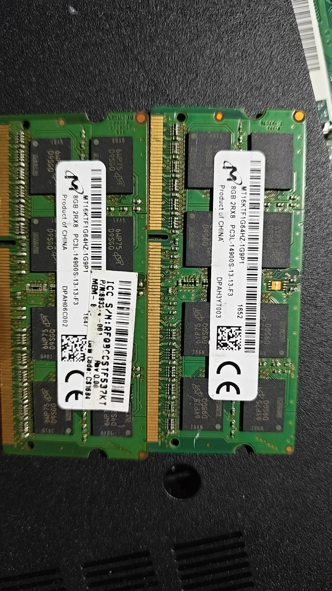 MT16KTF1G64HZ-1G9P1 — product reference photo 1
