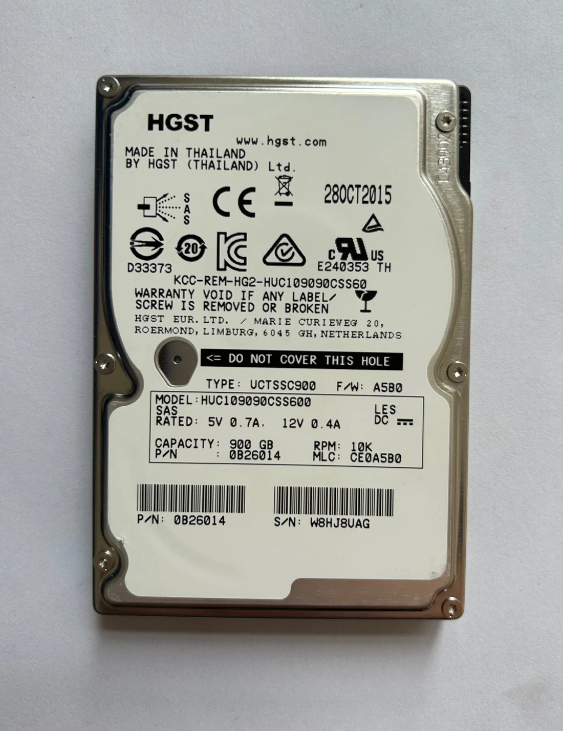 HUC109090CSS600 — product reference photo 1