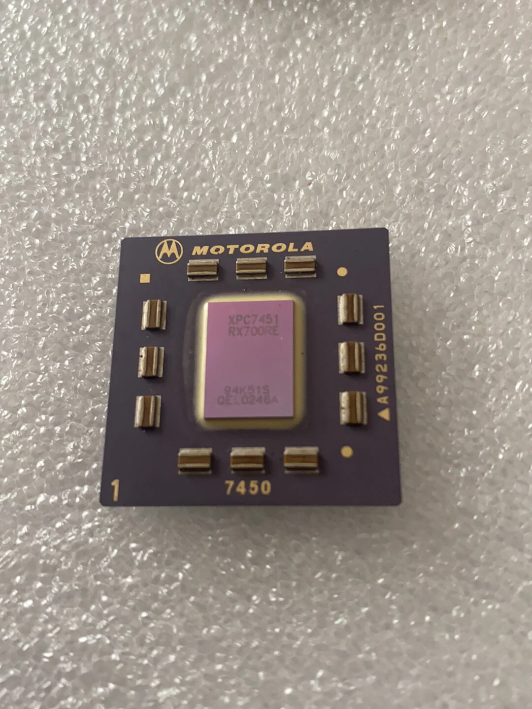 XPC7451RX700RE — label reference photo 1