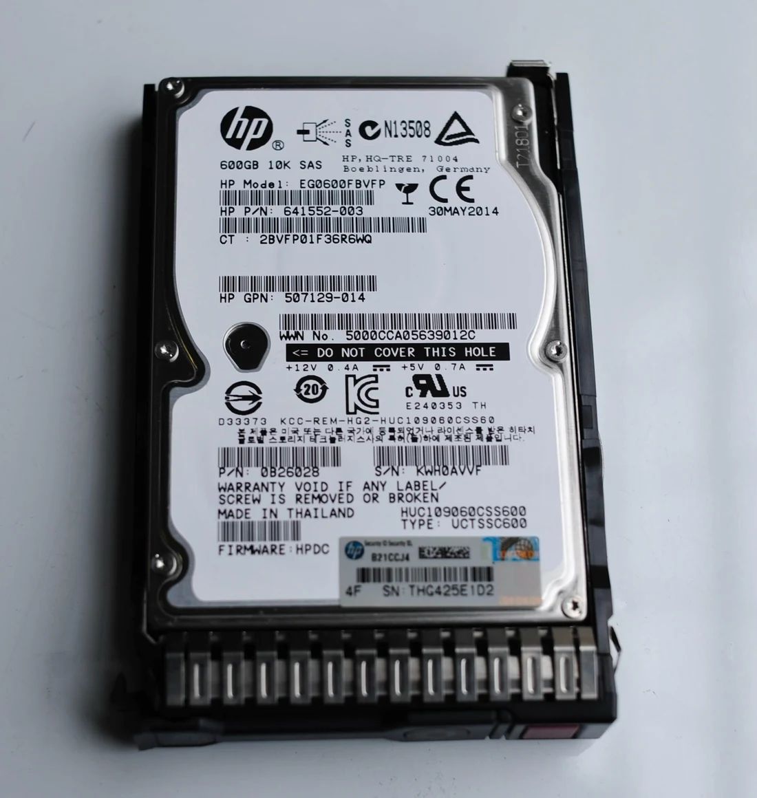 HUC109060CSS600 — product reference photo 1