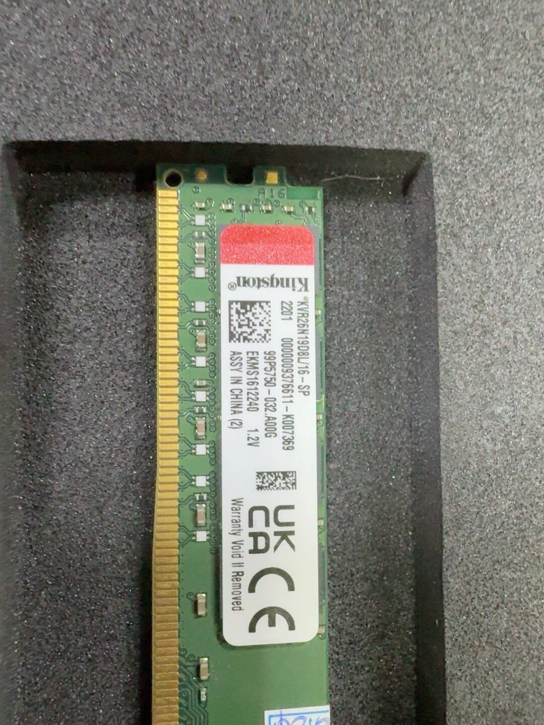 KVR26N19D8L/16-SP — product reference photo 1