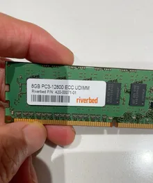 Riverbed 8GB DDR3-1600 ECC UDIMM — product reference photo 1