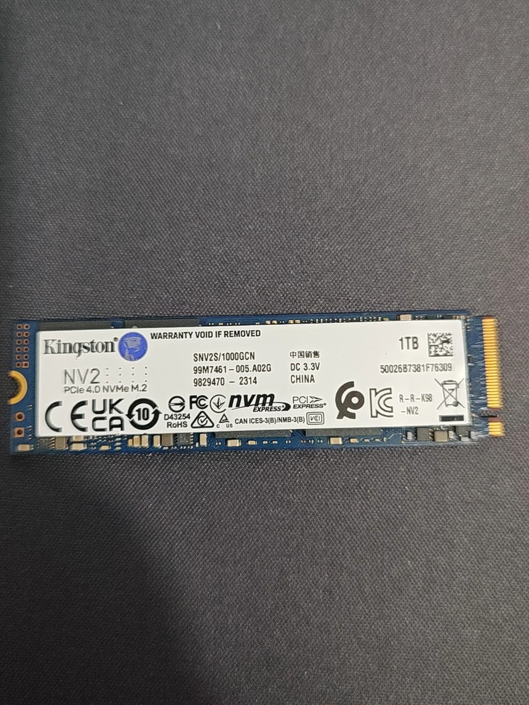 SNV2S/1000GCN — product reference photo 1