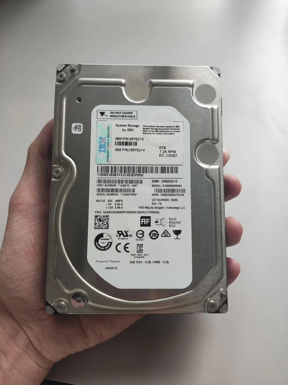 ST6000NM0054 — product reference photo 1