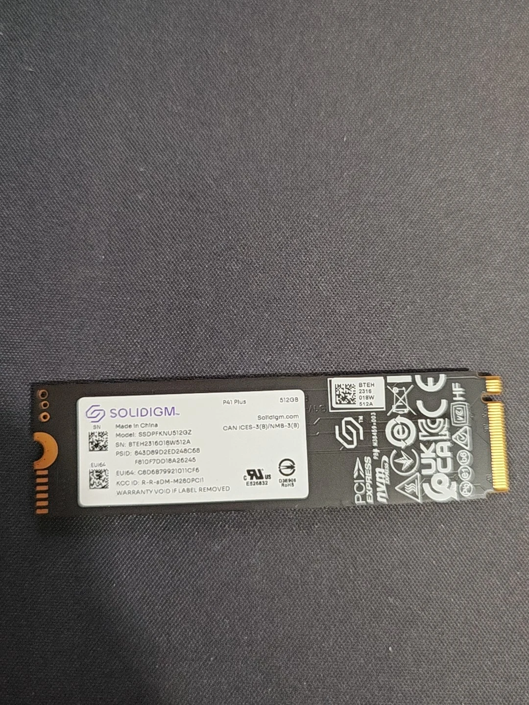 SSDPFKNU512GZ — product reference photo 1