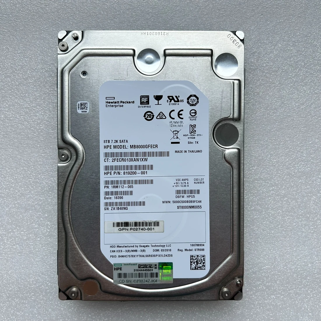 ST8000NM0055 — product reference photo 1