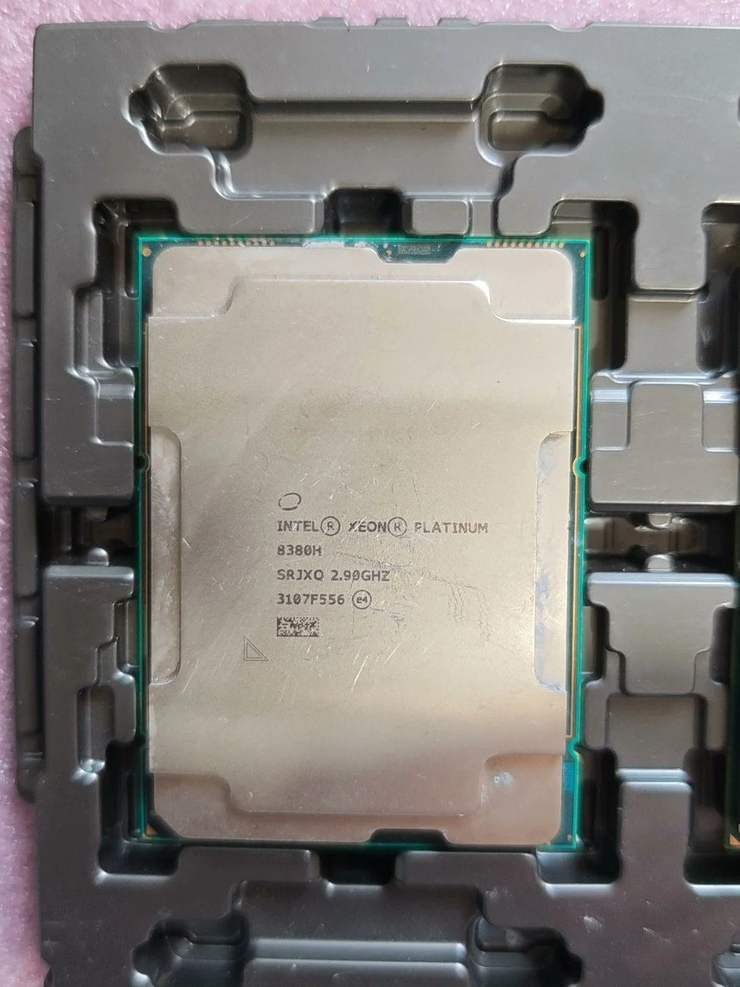 Intel Xeon Platinum 8380H — label reference photo 1