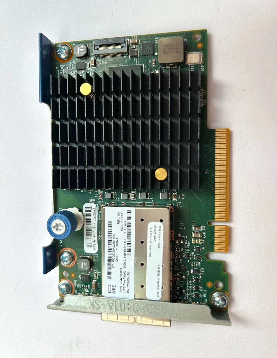 FlexFabric 10Gb 2-port 556FLR-SFP+ Adapter — product reference photo 1