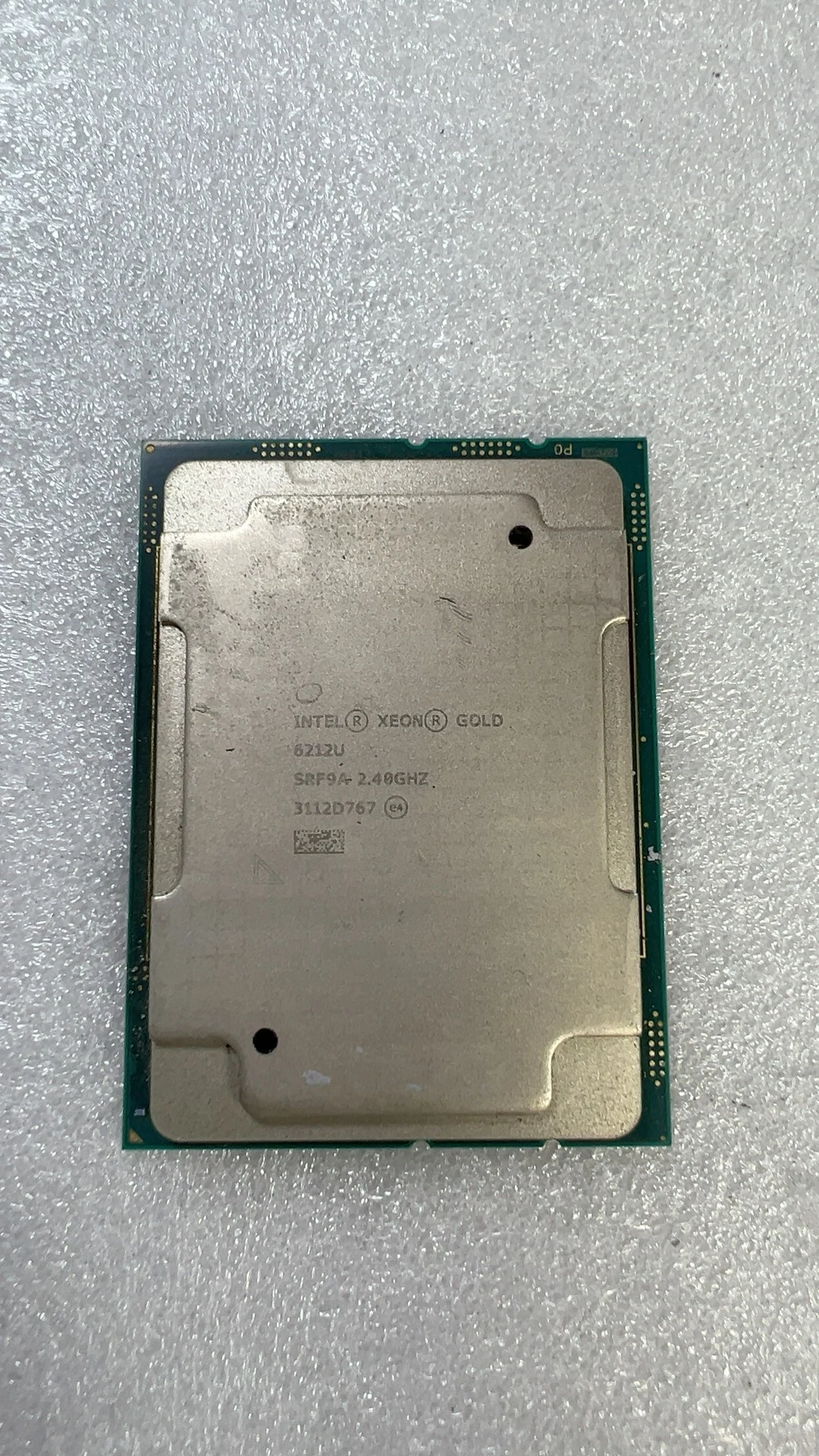 Intel Xeon Gold 6212U — label reference photo 1