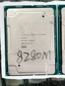 Intel Xeon Platinum 8280M — label reference photo 2