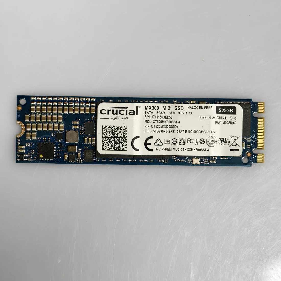 CT275MX300SSD1 — product reference photo 1