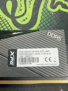 AX5U5200C3816G-DCLABK — label reference photo 1