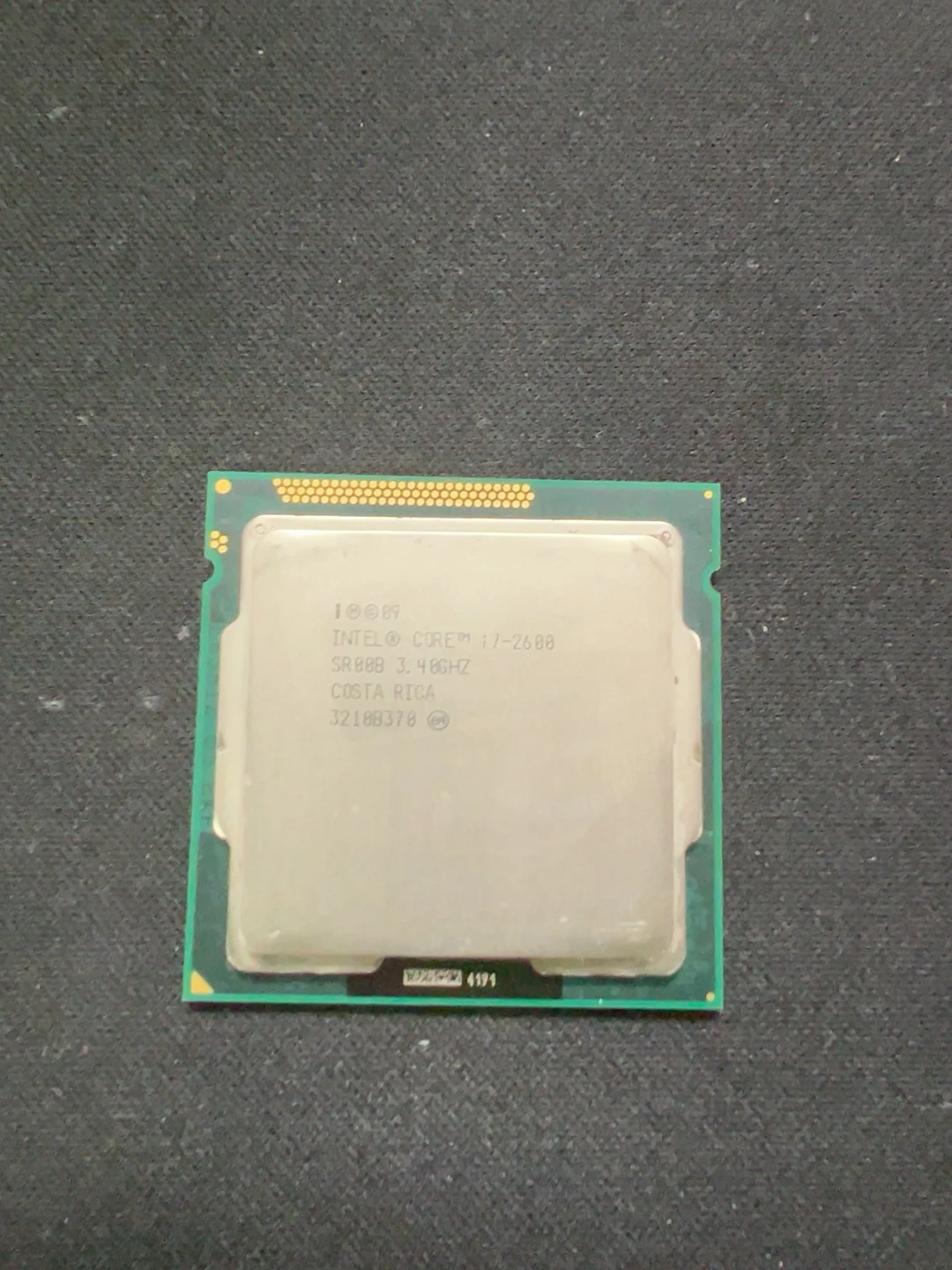 Intel Core i7-2600 — label reference photo 1