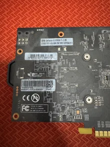 GeForce GTX 1050 Ti — label reference photo 1