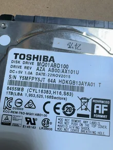 MQ01ABD100 — label reference photo 3