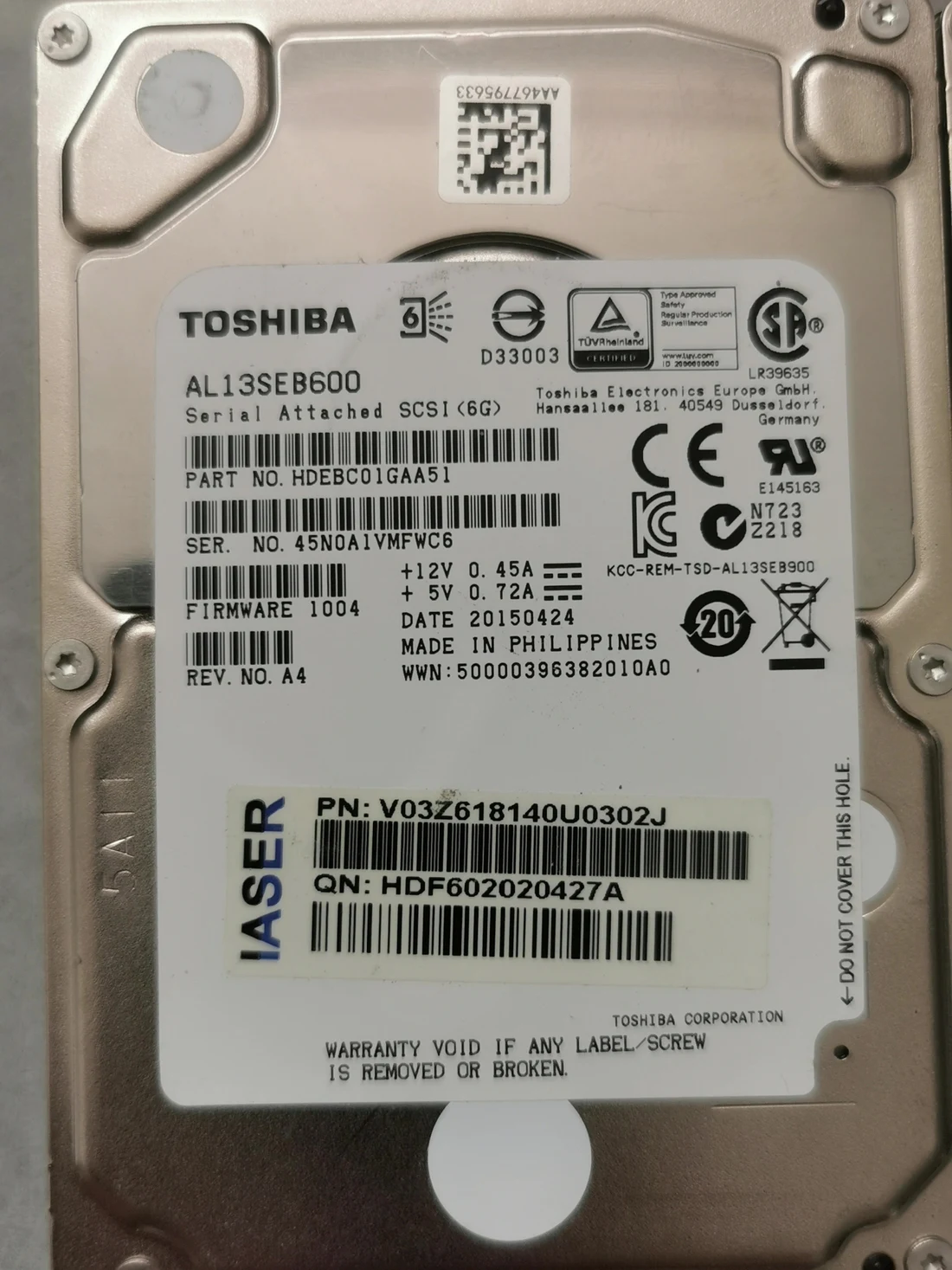 AL13SEB600 — product reference photo 1