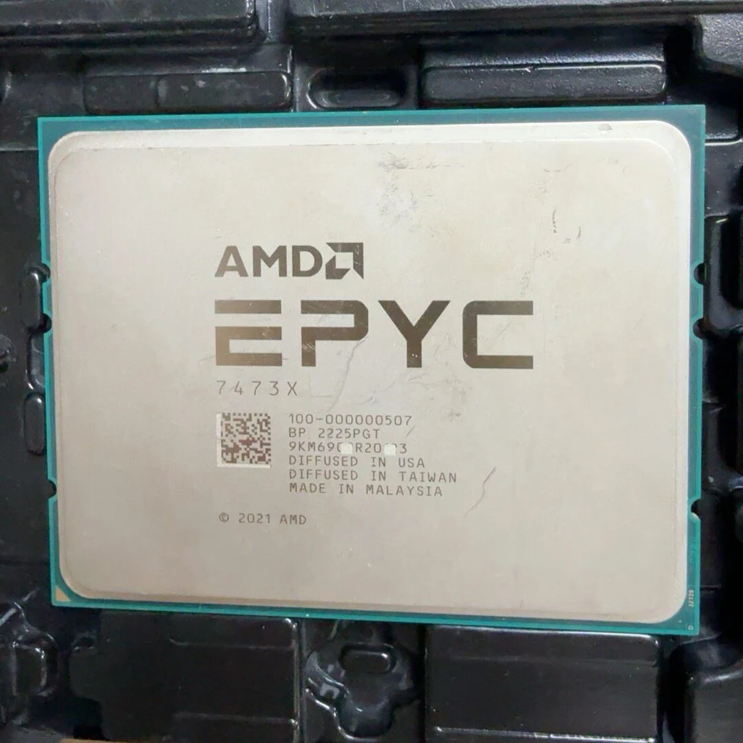 AMD EPYC 7473X — label reference photo 1