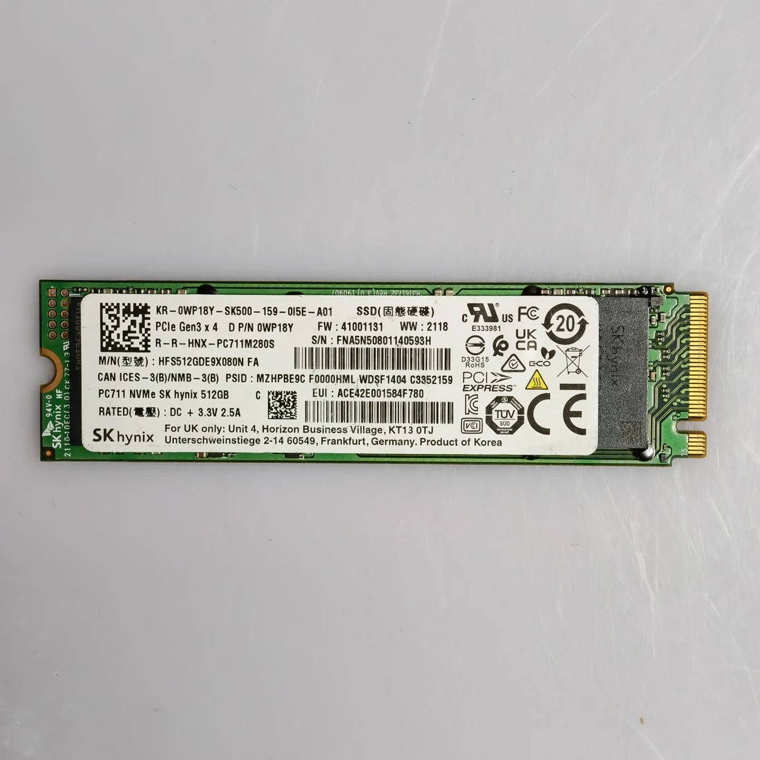 HFS512GDE9X080N FA — product reference photo 1
