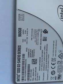 SSDSC2KG960G8 — label reference photo 1