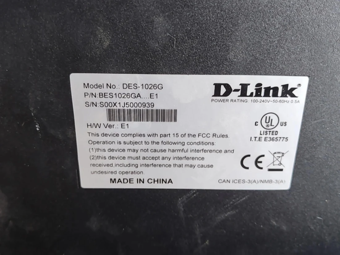 DES-1026G — product reference photo 1