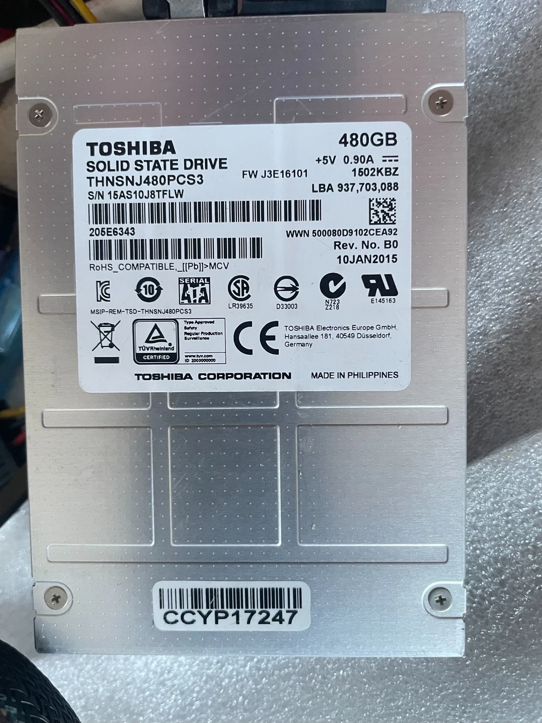 THNSNJ480PCS3 — product reference photo 1