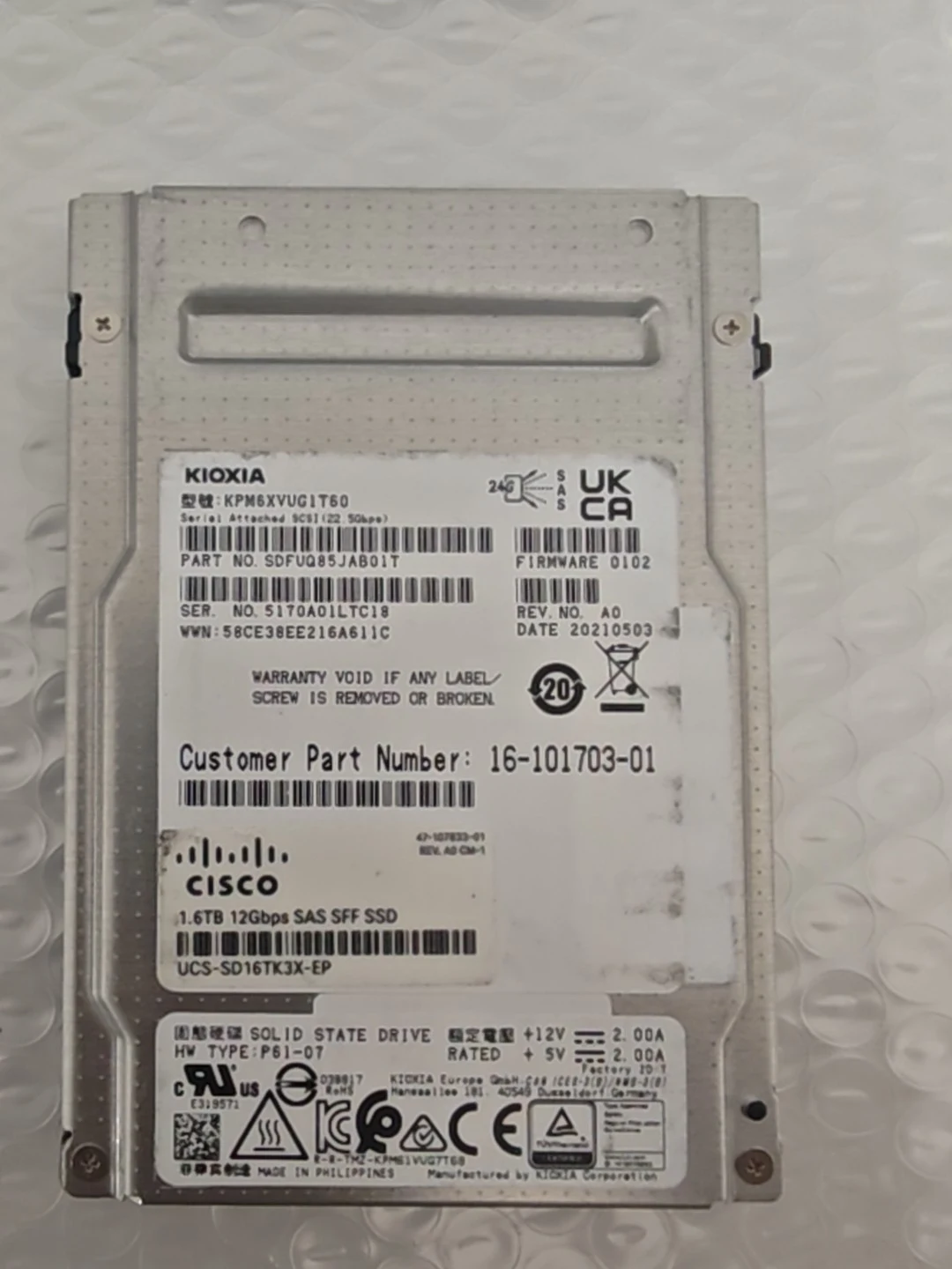 KPM6XVUG1T60 — product reference photo 1