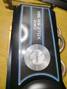 R9 270X IceQ — label reference photo 2